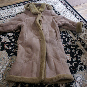 New with tags, womens shearling winter coat